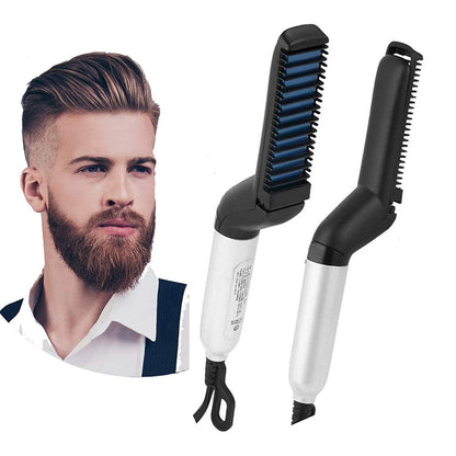 Men's Hair & Beard Straightener Brush