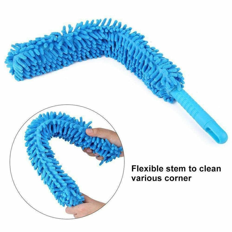 AlClean Flexible Micro Fiber Duster(Telescopic Stainless Steel Handle)